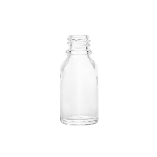 15ml Flint Euro Round (312 Bottles per Case) - Cosmetic Pack