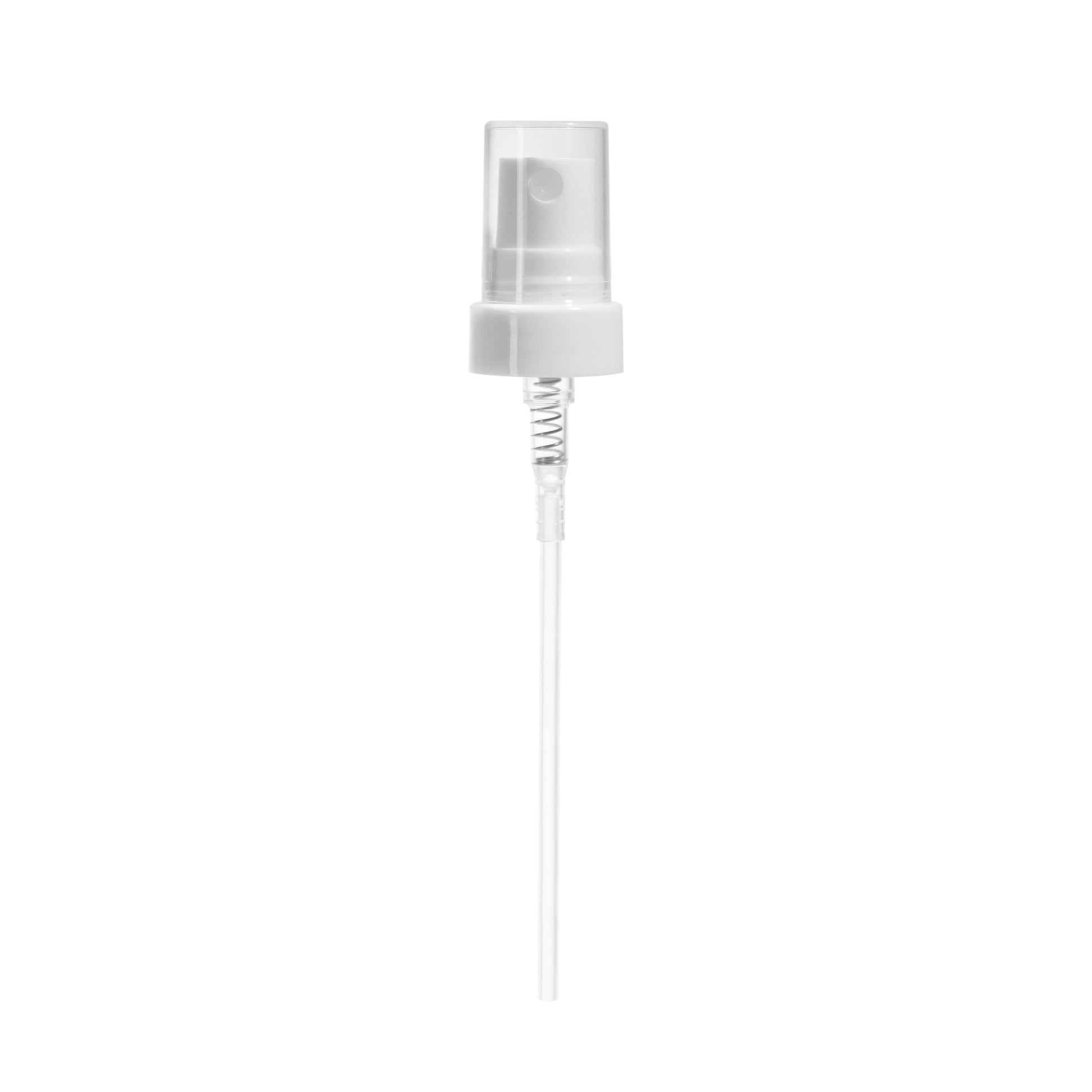 24-400 White PP Fine-Mist Sprayer with Cap (384 Pieces per Case) - Cosmetic Pack