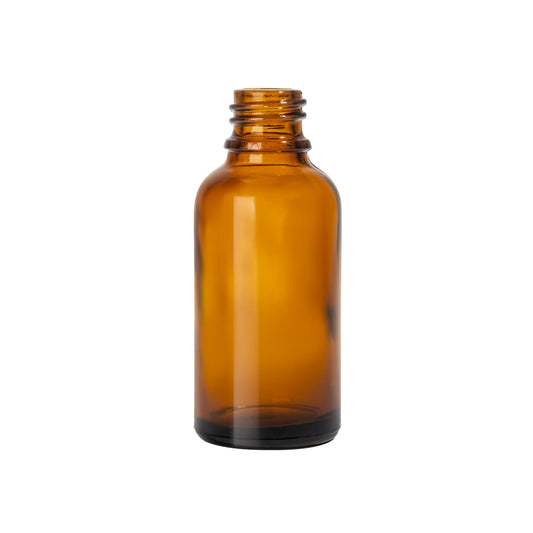 30ml Amber Euro Round (330 Bottles per Case) - Cosmetic Pack