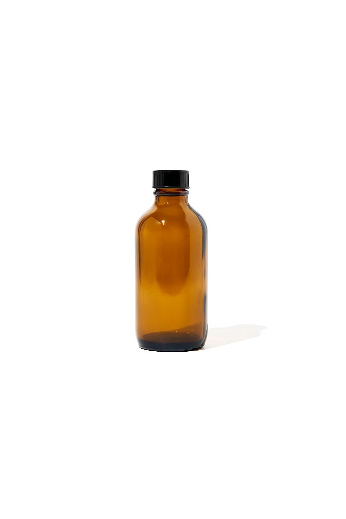 4oz Amber Glass Boston Round Wholesale Packaging