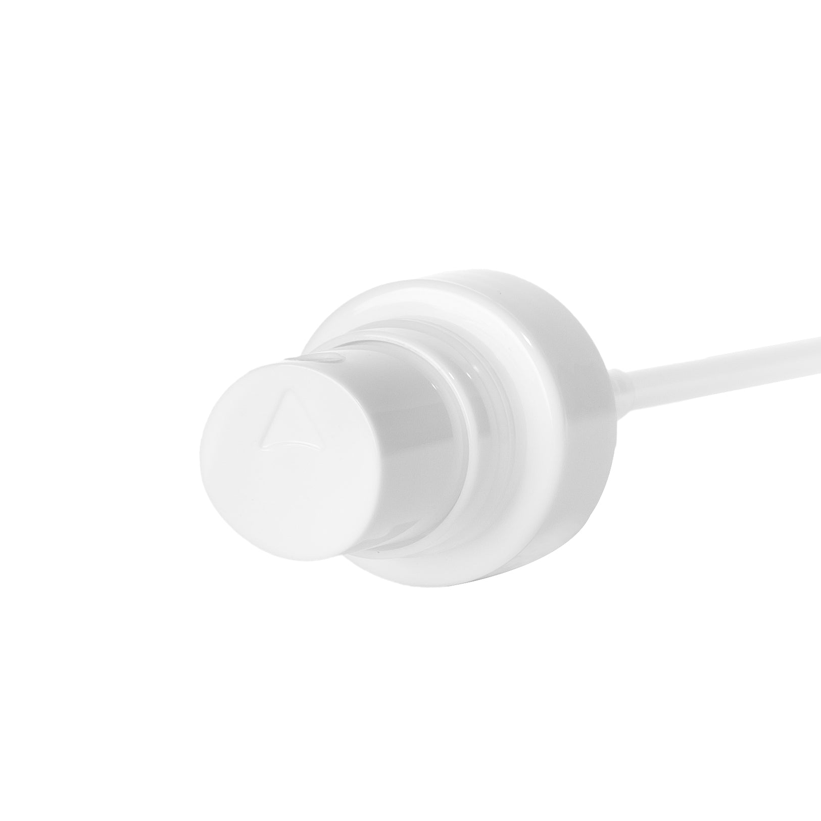 20-400 PP White Fine-Mist Sprayer with Cap for 2oz Boston Round (720 Pieces per Case) - Cosmetic Pack